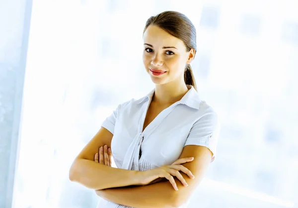 Mujer de negocios segura — Foto de Stock