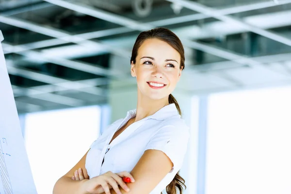 Mujer de negocios segura — Foto de Stock