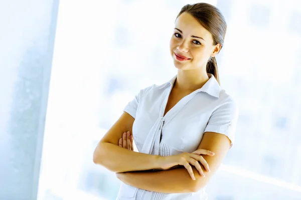 Mujer de negocios segura Imagen De Stock