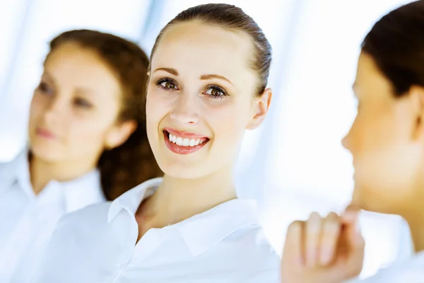 Women at presentation — Stock Photo, Image