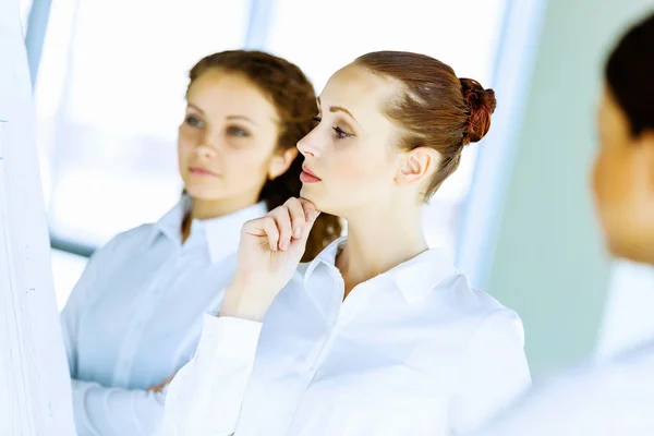 Women at presentation — Stock Photo, Image