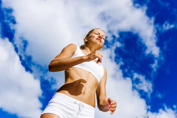 Chica del deporte — Foto de Stock