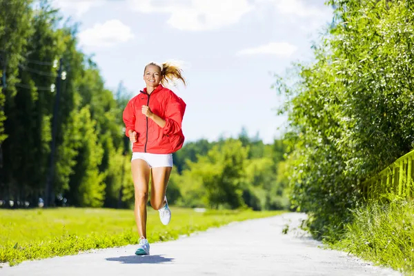 Dziewczyna sportu — Zdjęcie stockowe