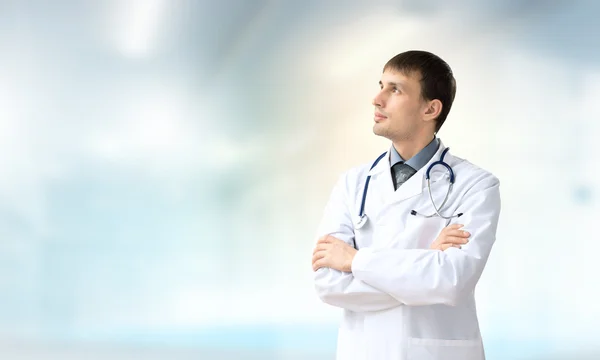 Confident doctor — Stock Photo, Image