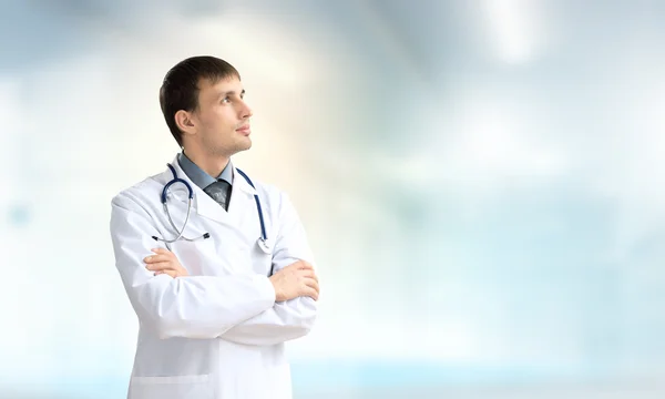 Confident doctor — Stock Photo, Image