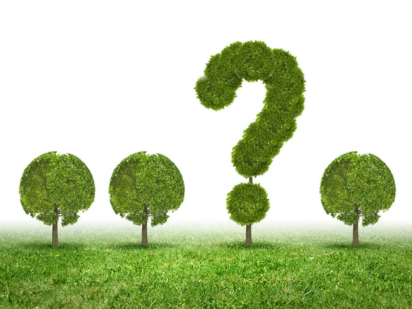 Environmental questions — Stock Photo, Image