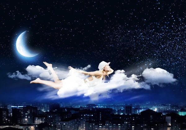 Night dreaming — Stock Photo, Image