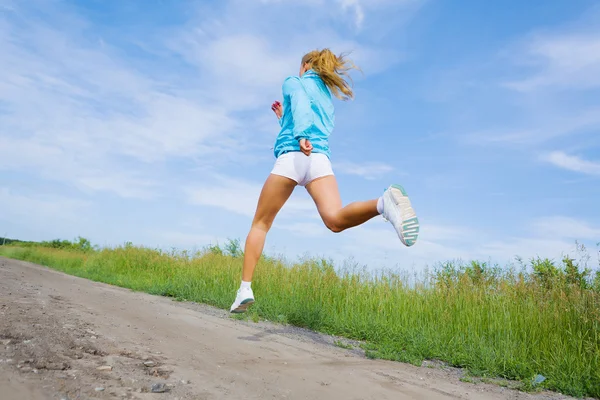 Ragazza sportiva — Foto Stock