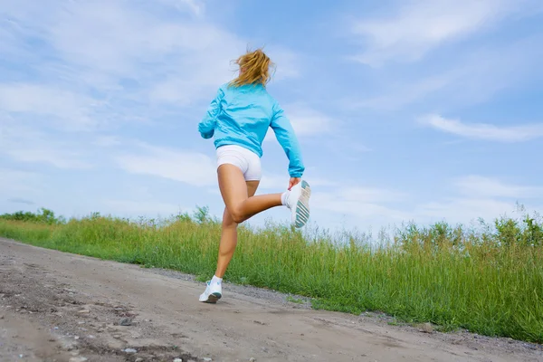 Ragazza sportiva — Foto Stock