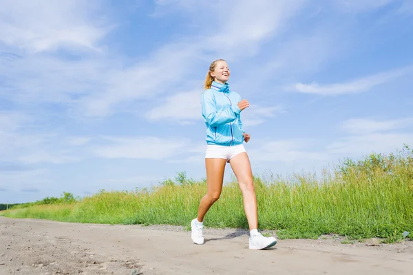 Ragazza sportiva — Foto Stock