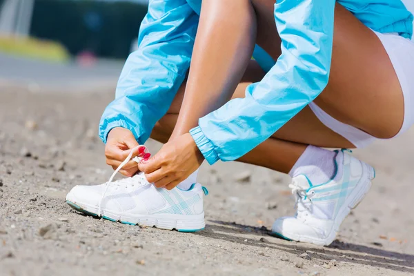 Correr al aire libre — Foto de Stock