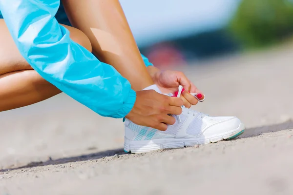 Correr al aire libre — Foto de Stock