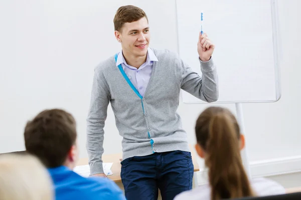 Profesor en la lección — Foto de Stock