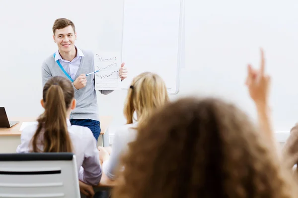 Profesor en la lección —  Fotos de Stock