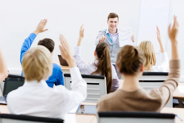 Professor na aula — Fotografia de Stock