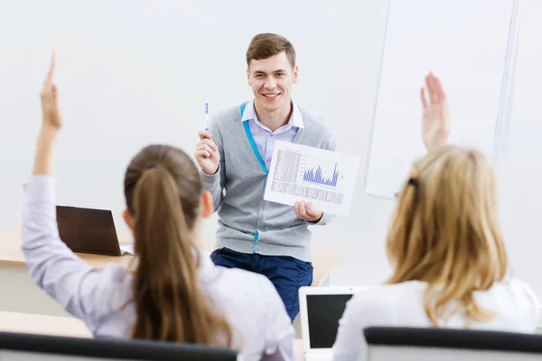 Lehrer im Unterricht — Stockfoto