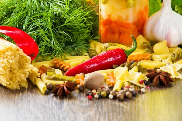 Cooking ingredients — Stock Photo, Image