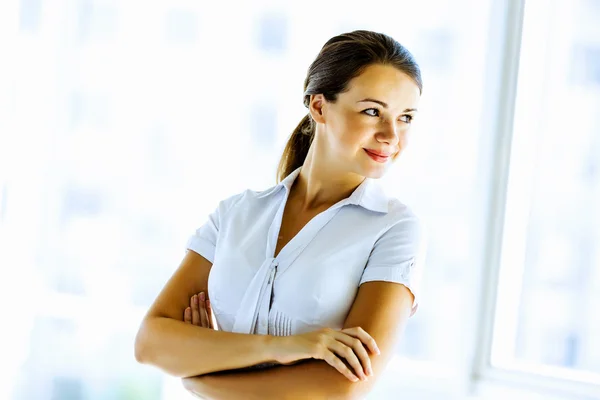 Mujer de negocios segura — Foto de Stock