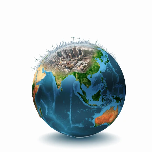 Earth planet — Stock Photo, Image