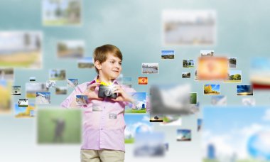 çocuğun fotoğrafçı