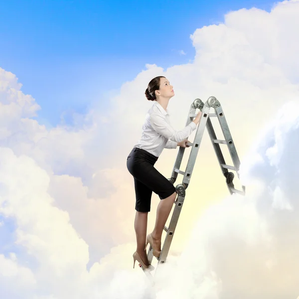 Ladder of success — Stock Photo, Image