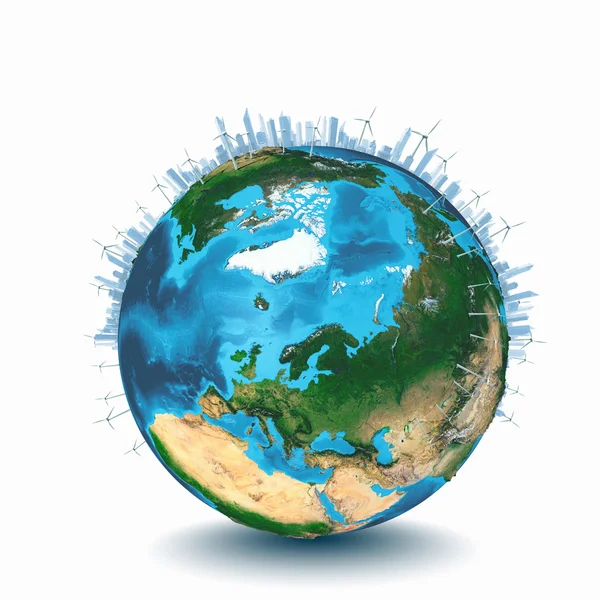 Earth planet — Stock Photo, Image