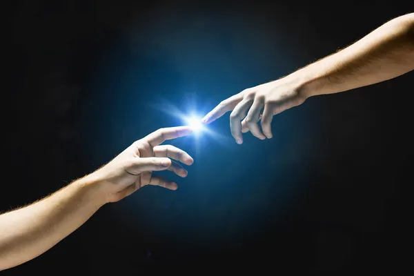 Creation of adam — Stock Photo, Image