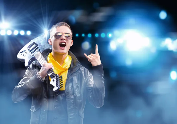 Rock star — Stock Photo, Image