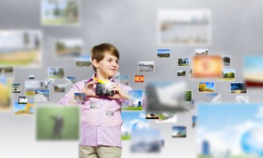 çocuğun fotoğrafçı