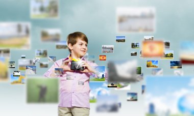 çocuğun fotoğrafçı