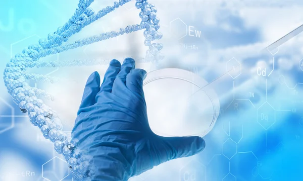 DNA molekülü — Stok fotoğraf