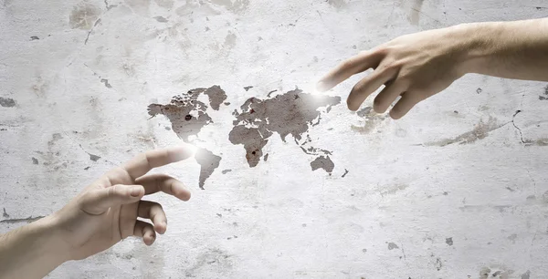 Global interaction — Stock Photo, Image