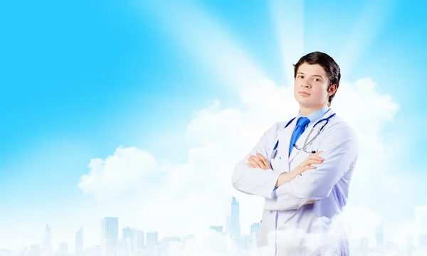 Säker läkare — Stockfoto