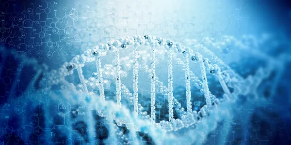 Dna-Molekül — Stockfoto