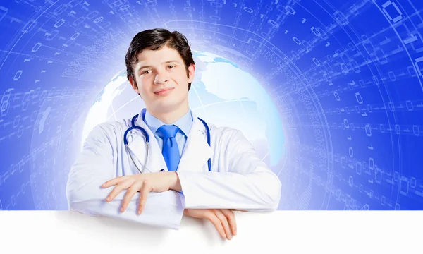 Unga läkare — Stockfoto