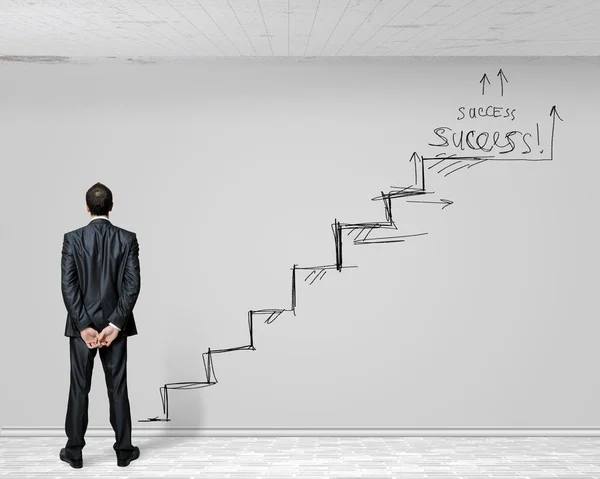 Escalera de éxito — Foto de Stock