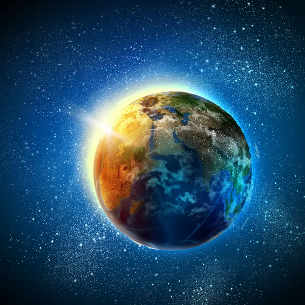Erdplanet — Stockfoto