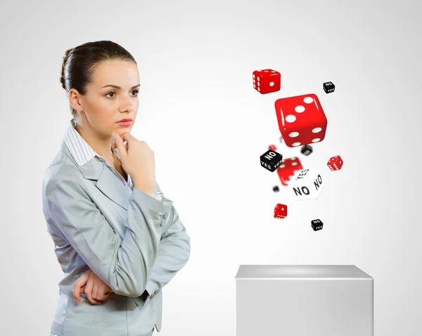 Risk in business — Stock Photo, Image