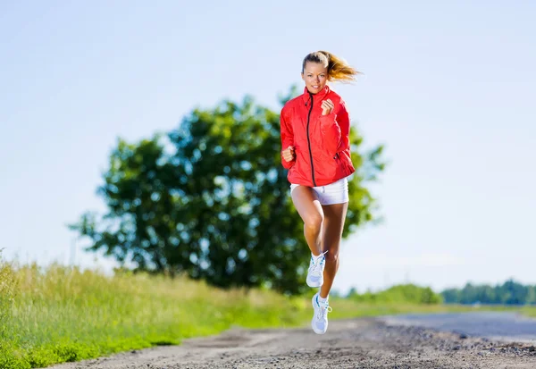 Dziewczyna sportu — Zdjęcie stockowe