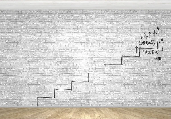 Escada de sucesso — Fotografia de Stock
