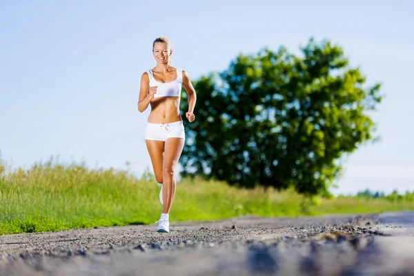 Ragazza sportiva — Foto Stock