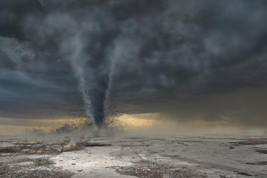 Tornado yolda