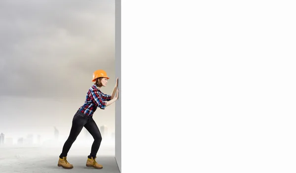 Woman engineer — Stock Photo, Image