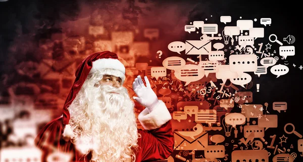 Санта Клаус — стокове фото