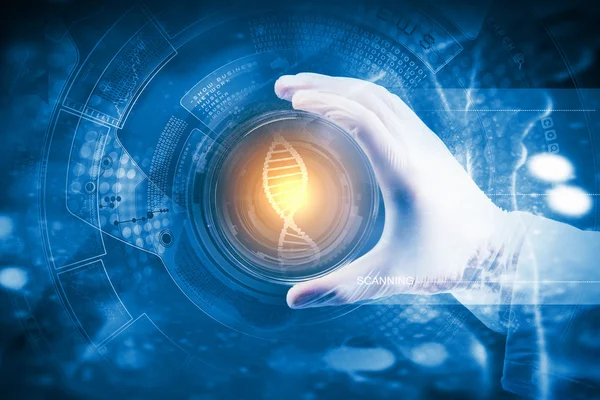 Dna-Molekül — Stockfoto