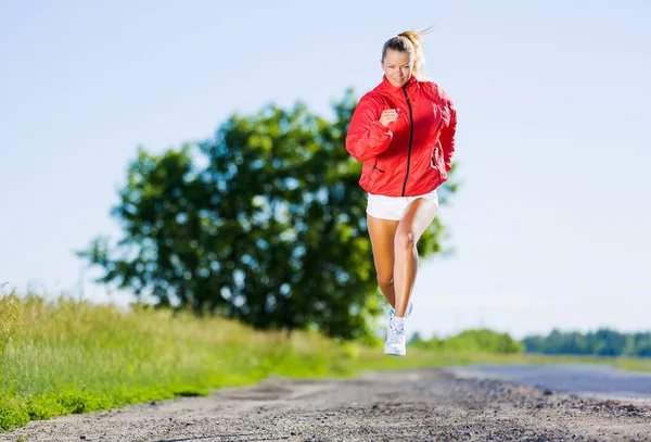 Ragazza sportiva — Foto Stock