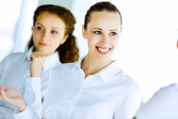 Mujer de negocios sonriente —  Fotos de Stock