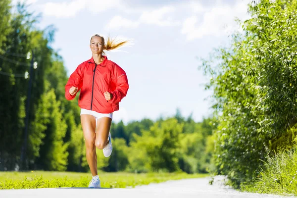 Ragazza sportiva — Foto Stock