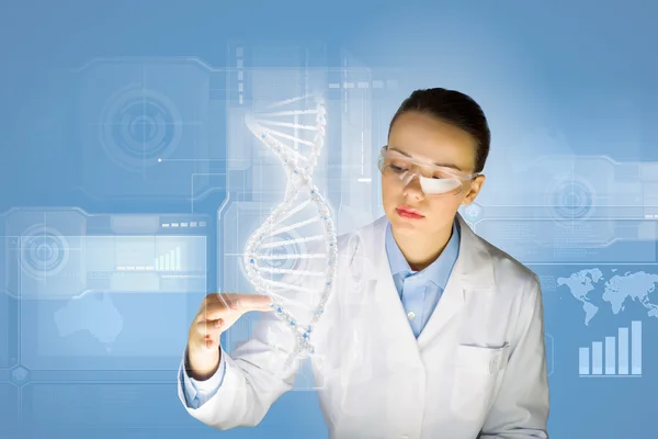 Dna-Molekül — Stockfoto