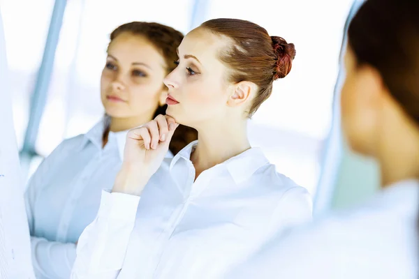 Women at presentation — Stock Photo, Image